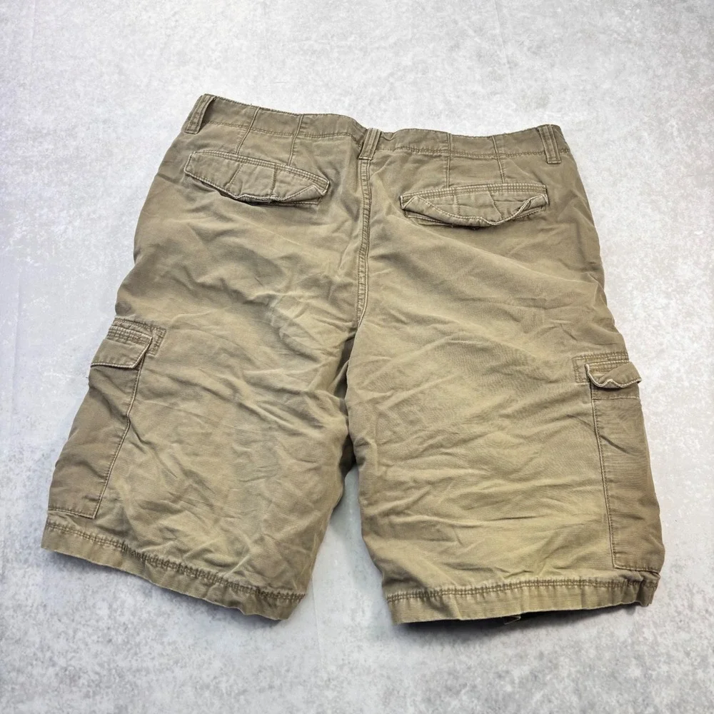 Banana Republic Size 36 Khaki Cargo Shorts Utility Y2K Gorpcore Mens